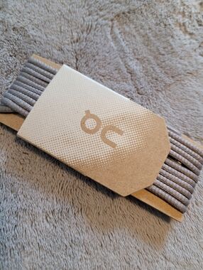 On Cloud Brand New Shoe Laces Gray Osfm One Pair